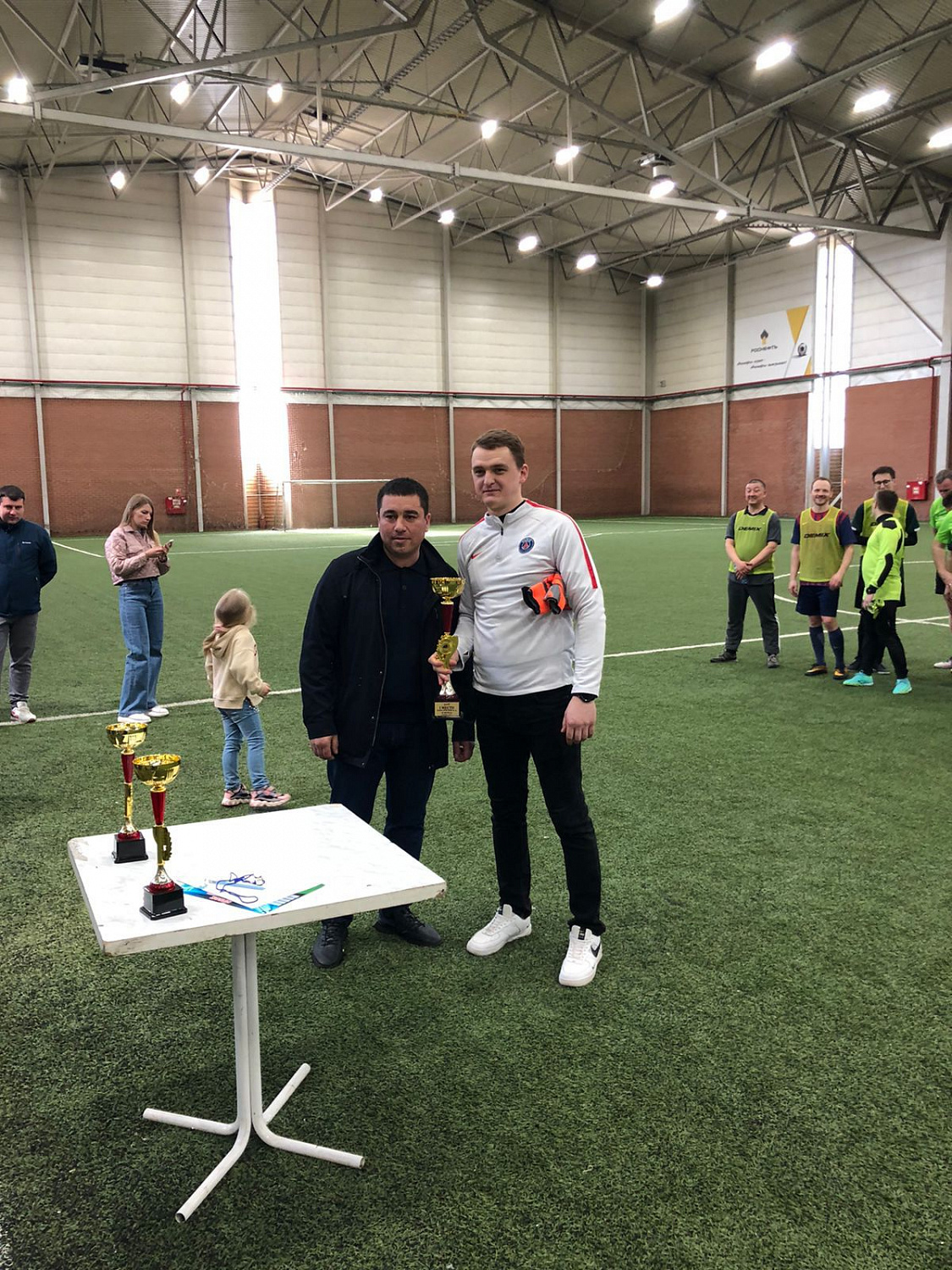 On April 30, a football match took place in Syzran