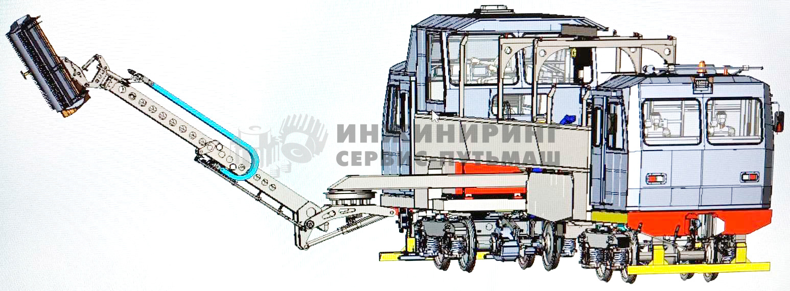 Self-propelled brush cutter