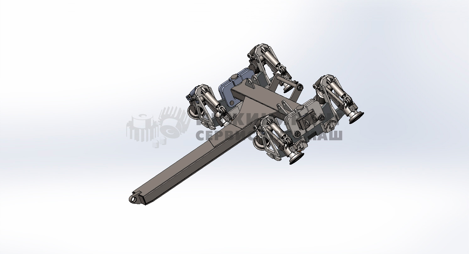 Lifting and straightening device