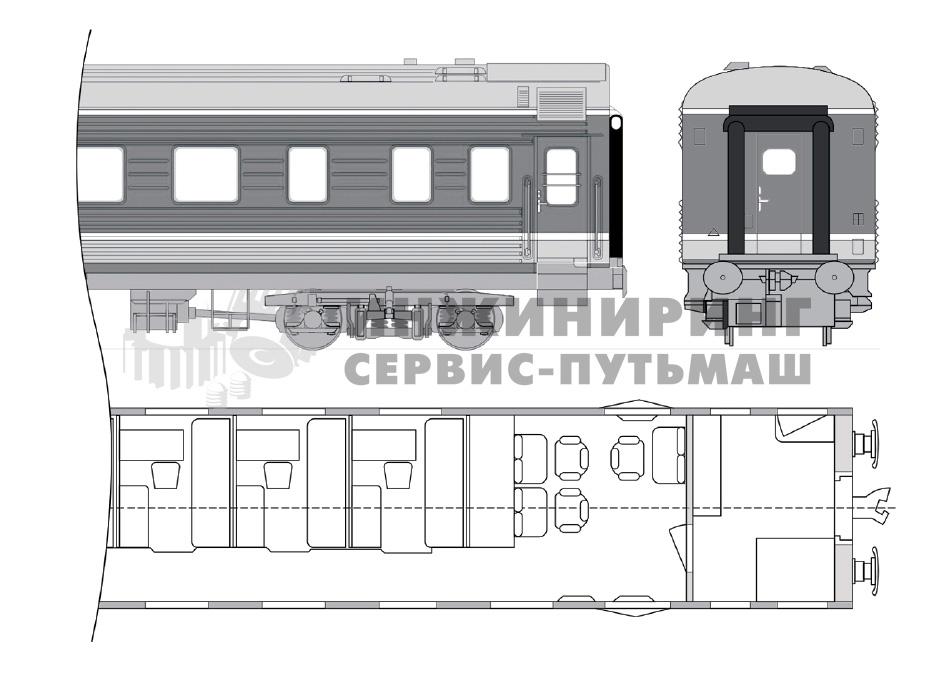 Escort railcar