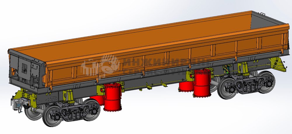 Dump car