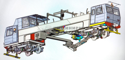 Self-propelled brush cutter