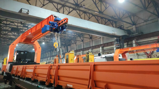 Track maintenance railcar