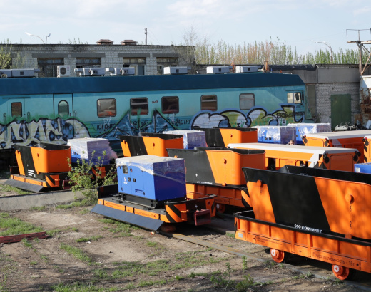 Mine diesel locomotive